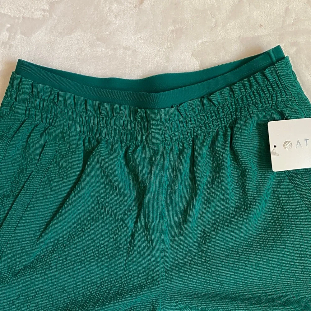 Athleta Women's Teal Athletic Shorts - Picture 2 of 8